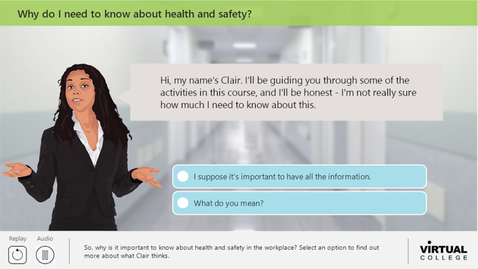 Why do I need to know about health and safety