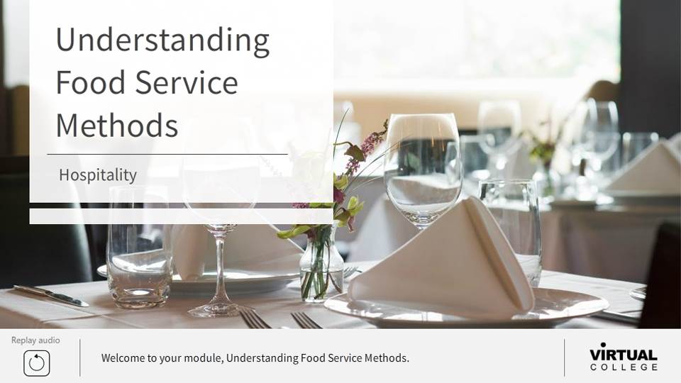 Understanding food service methods