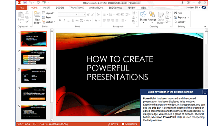 PowerPoint intro screenshot