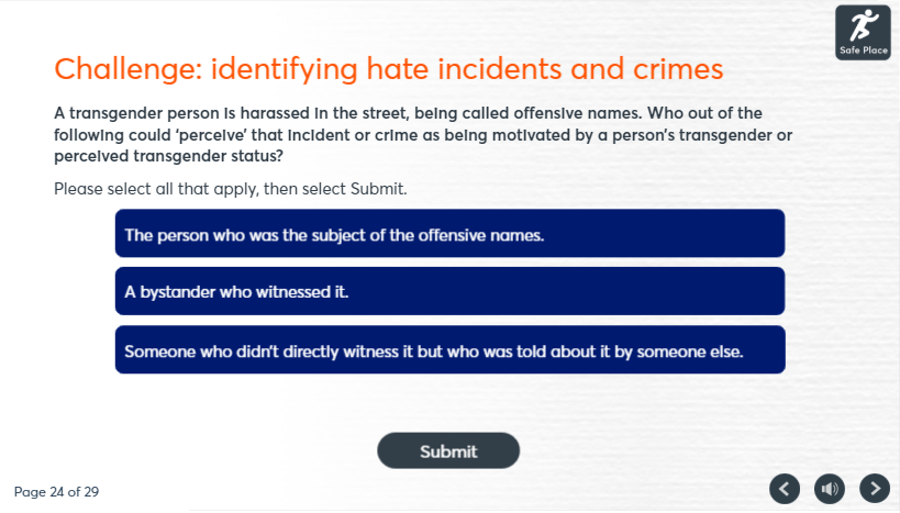 impact of hate crime course image 3