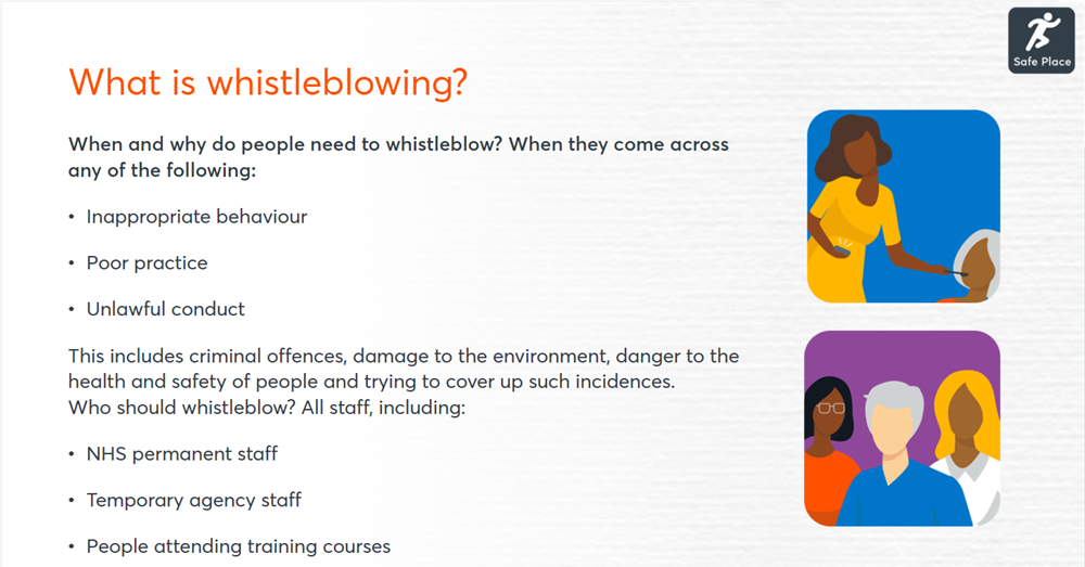 Whistleblowing course image