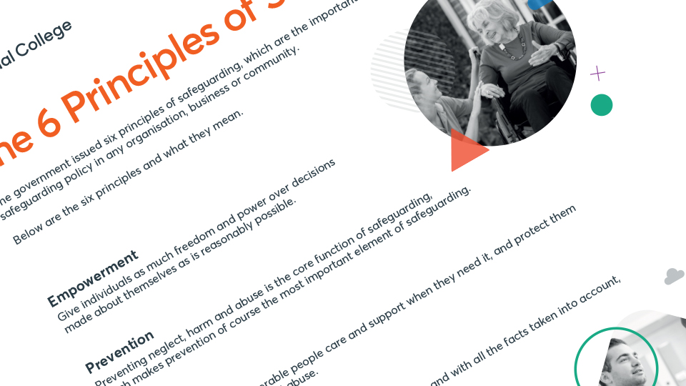 The 6 principles of Safeguarding preview image