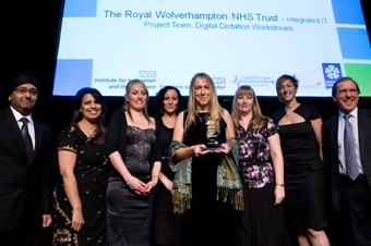 The Royal Wolverhampton NHS Trust Integrated IT Project Team, Digital Dictation Workstream
