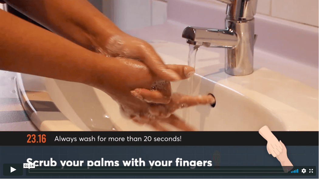 How to effectively wash your hands