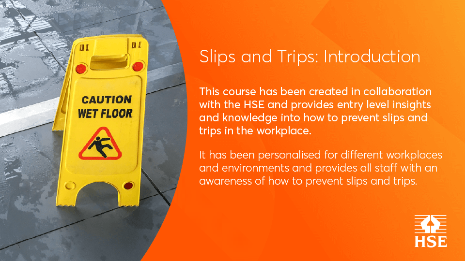 Slips and Trips - Beginners